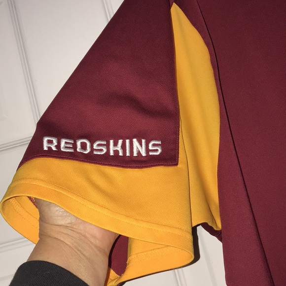 Men’s NFL Redskins Reebok Polo - Picture 5 of 13